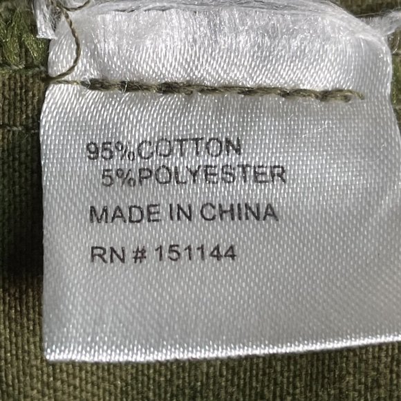 Lea & Viola pearl detail Army inspired utility jacket green M - Picture 13 of 16